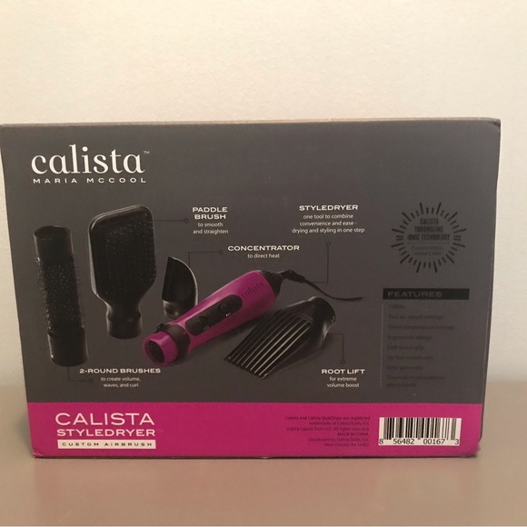 Calista StyleDryer in Black and Pink - Picture 2 of 4